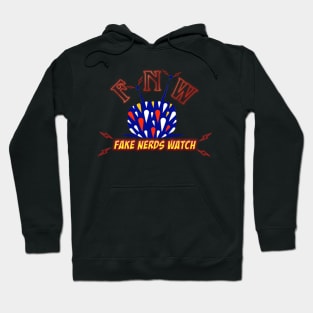 Fake Nerds Watch Logo Hoodie